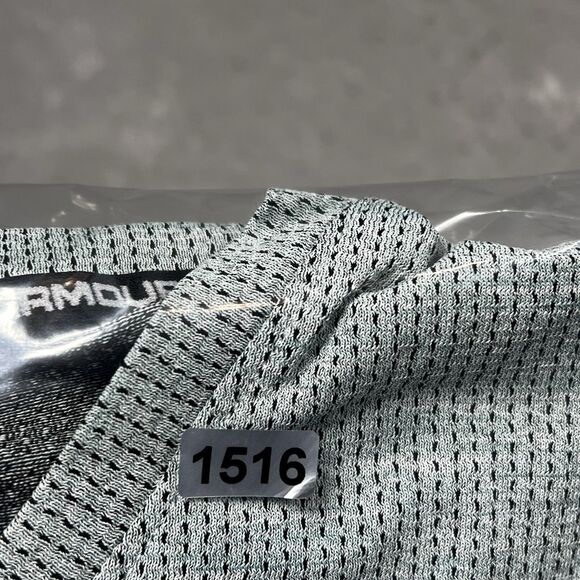 Under Armour Shirt Mens XXL Gray Heat Gear The Seamless Tee Athletic Fitted - Picture 10 of 10